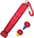 YueMiEcoUS Metal Ambidextrous Lumber Keel Crayon Holder, Contoured Grip Handle,Fits 1/2" Round or