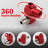 2 Pack Swivel Air Fittings 1/4" NPT 360 Degree Swivel Air Hose Connector Air Hose Fittings, 1/4" NPT Male and Female Threads Industrial Air Fittings and Pneumatic Tool Adapter