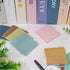 Whaline 300 Sheet Boho Lined Sticky Notes, Self Adhesive Notepads, 6 Pack for Home, School, and Office Supplies