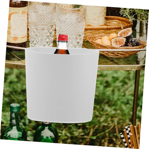 6-Piece Set Rolling Cart Accessory - Space-Saving Cup Holder Organizer