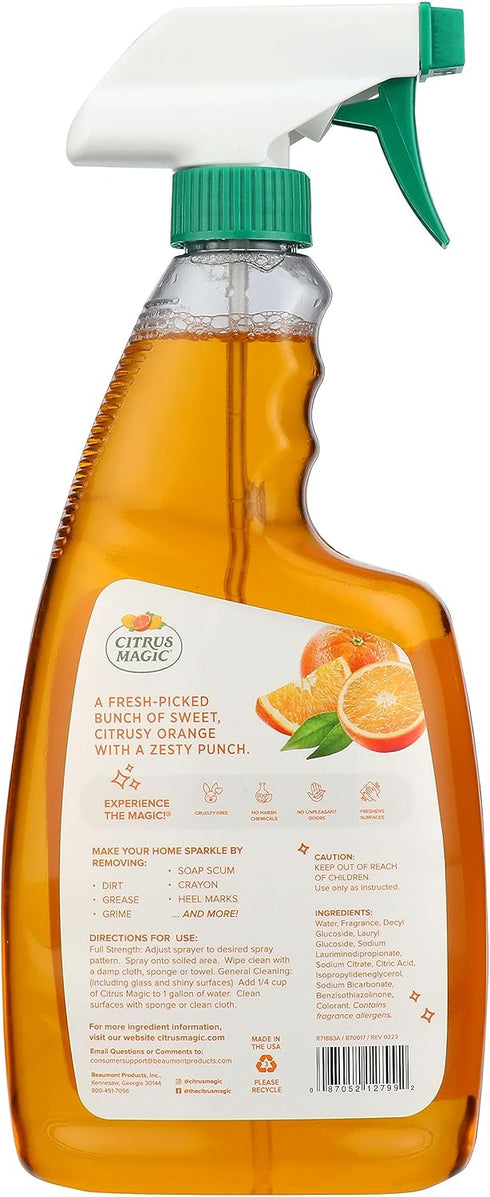 22-Fluid Citrus Magic All Purpose Cleaner, Orange Blast, Ounce