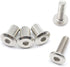 binifiMux 10-Set M6x20mm Rivet Countersunk Hex Socket Cap Bolts – Hex Head Barrel Nuts for Furnitures Cribs Chairs,
