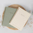 ZICOTO Aesthetic Spiral Notebook Set of 2, Cute Ruled 8x6 Journal/Notebook with Pockets and Lined Pages for School