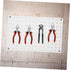 balacoo Metal Pegboard Panel for Wall-Mounted Garage Tools Sturdy Tool Organizer Wall Mount with Classic White Finish
