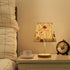 3 ALAZA Bedside Lamp Mushroom Forest Autumn Table Lamp for Bedroom Desk Lamp with USB Port LED Nightstand Color