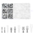 DYWISHKEY 345Pcs Quick Splice Male and Female Wire Spade Connector Assortment Kit for Electrical Wiring