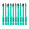 Masonry Concrete Drill Bits, 10pcs 1/4 Inch (6mm) Carbide Drill Bits for Wood, Plastic, Masonry, Ceramic Tile, Concrete