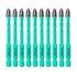 Masonry Concrete Drill Bits, 10pcs 1/4 Inch (6mm) Carbide Drill Bits for Wood, Plastic, Masonry, Ceramic Tile, Concrete