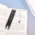 Penitue 3) Cat Bookmark, Zinc Alloy Funny Black Kitten Shaped Book Mark with Kitty Paw Mark Pendant Cute Reading