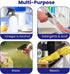 KREMORV 16oz/500ml Empty Spray Bottles HDPE Plastic Spray Bottle no Leak Mist Stream Empty Spray Bottle for Cleaning
