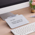 Small Desktop Glass Dry-Erase Whiteboard, 8 X 6 Inches - Tabletop Easel Whiteboard with Stand for Artist & Teacher