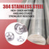 Hilitchi 295-Pcs Finishing Cup Countersunk Washer Assortment Set, 304 Stainless Steel (#4 - #16)
