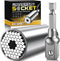 Universal Socket Super Socket Wrench Set with Power Drill Adapter (7-19mm) - Gifts for Men