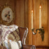 Real Wax Flameless Taper Candles with Remote, 9.6 Inches LED Window Candles, Set of 2 for Christmas Decor (Ivory)