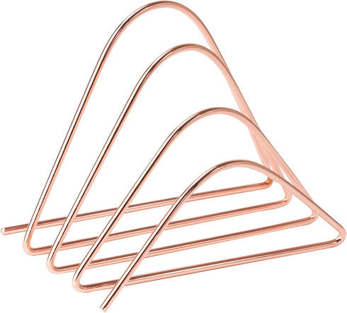 U Brands Copper/Rose Gold Wire Metal Desktop Letter Sorter