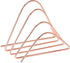 U Brands Copper/Rose Gold Wire Metal Desktop Letter Sorter