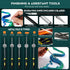 3D 45PCS 3D Nozzle Printer Tools Kit, Printing Accessories for FDM/SLA Printer with Cleaning Tools, Removal Scraper