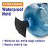 Black Waterproof Tape for Leaks, Heavy Duty Water Proof Tape, 15 Feet x 4 Inches, Marine Grade