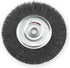 IVY Classic 39052 4-Inch x 1/2 - 3/8-Inch Arbor Carbon Steel Crimped Bench Wire Wheel - 0.012-Inch Coarse
