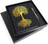 Veway Tree of Life Journal and Pen Gift Set - Vegan Leather A5 Hardcover Fancy Notebook with 224 Lined Pages