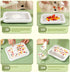 Faygeal Set 2 Home Rolled Ice Cream Maker Freeze Plate with Scrapers Homemade Ice Cream Tray Yogurt Sorbet