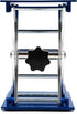 Lab Jack Stand Platform, Mini Scissor Lift 4" x 4", Aluminum Blue, Max. Support 5KG, 145mm Height