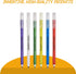 Matador HI-SCHOOL Ballpen, Fine-Point 0.6 mm, Black Ink, 24 Counts, Colorful Bodies