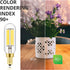 E12 Bulb Dimmable 6W 60 Bulb 4000K T6 T25 E12 Bulb 60 AC120V 600LM e12 Bulb 6Pack LEOOLS LED Equal watt Light Daylight