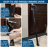 Jammer 1 Pack) Door Security Bar, Rerishom Door Stoppers Security bar,Heavy Duty Door Lock Security Door Door Stopper