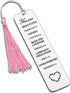 Inspirational Christian Gifts for Women: Bible Verse Bookmark with Tassel - Perfect for Book Lovers, Birthdays,