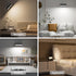 5 Hensam Wireless Battery Operated Wall Sconce for Bedroom, LED Rechargeable Wall Light for Paintings, Colors Stick on