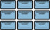 Tabbies Legal Exhibit Labels - RESPONDENT'S Exhibit 252, Blue, 1-5/8"W x 1"H, 58027
