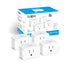 TP-Link Tapo Mini Smart Plug 15A, Wi-Fi Plug for Smart Home, Compatible with Alexa & Google Home, 4-Pack
