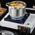 Generic 5 Stainless Deep Fryer Pot, Long Handle Frying Cookware, Quart Basket with Lid for Easy Draining, Sturdy Frying