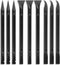 Crevice Cleaning Tool, 9 PCS Carbon Fiber Plastic Scraper Set for Car Detailing, Non-scratch Multi-purpose Tool