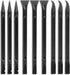 Crevice Cleaning Tool, 9 PCS Carbon Fiber Plastic Scraper Set for Car Detailing, Non-scratch Multi-purpose Tool