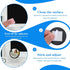 GEEHUA 4PCS 2.3" Cubicle Mirror, Wide Angle Rear View Convex Mirror Adjustable Cubicle Mirrors to See Behind You