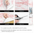 LACHEERY Marble Contact Paper Pink White Marble Peel and Stick for Countertops, Waterproof Wallpaper 15.8"x80"