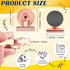 GRTARD 12-Pack Magnetic Clips with Anti-Scratch Sticky Pads - Refrigerator & Whiteboard Magnets for Home, Kitchen &