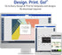 Avery Printable Tent Cards with Sure Feed Technology, 2-1/2" x 8-1/2", Matte White, 100 Blank Place Cards