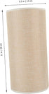DOITOOL Floor Lamp Shade Linen Lampshade Natural Light Diffuser for Table and Floor Lamps Easy to Clean Decor Accessory