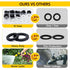 135 PCS Rubber Washers, Shower Hose Washers, 16 Sizes Rubber & Silicone Gasket Kit for Sealing Repair