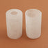 Frosted Glass Lamp Shade with Crackle Finish, 2 Pack Cylinder Glass Light