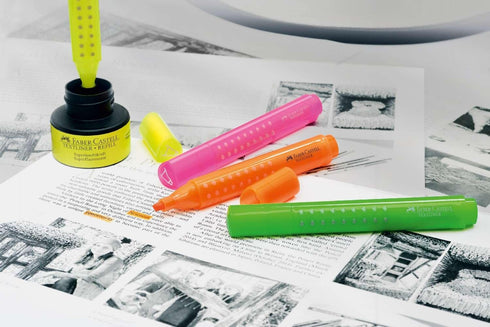 Faber Castell 154328 "Grip 1543" Highlighter - Pink