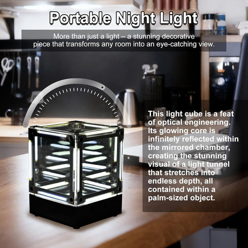 Lumenrix Soldering Project, DIY Night Light Soldering Practice Kit, Adjustable LED Brightness Light Mode Magic Cube