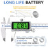 Digital Vernier Caliper Electronic Measuring Tool for Jewelry-Metal Metric Measure with Backlit LCD Screen
