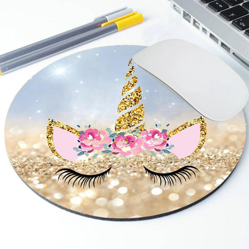 Unicorn Mousepad, Cute Personalized Desk Accessories, Mouse Pad, Desk Decorations