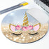 Unicorn Mousepad, Cute Personalized Desk Accessories, Mouse Pad, Desk Decorations