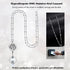 Cute Teacher Retractable Lanyard for ID Badges and Keys with Necklace Keychain
