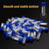 100 Pcs 2ml Small Vials with Screw Caps, Centrifuge Tubes, Plastic Sample Tubes, Cryogenic Vials with Lids
